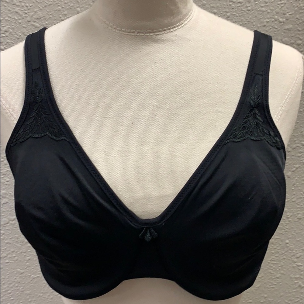 NEW Delimira Black Minimizer underwire bra size 34DD